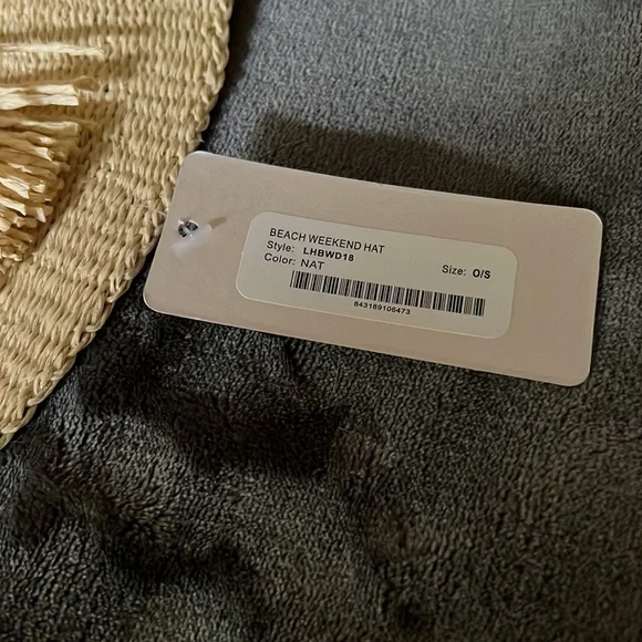 NWT L*space Straw Hat
